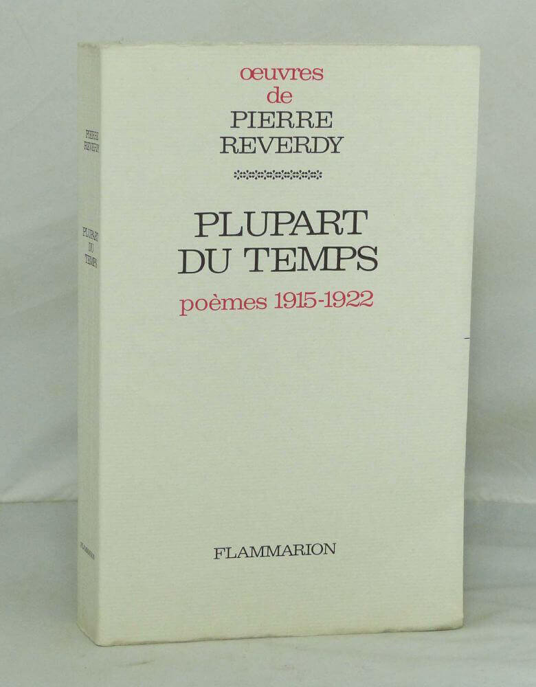 Plupart du Temps (poèmes 1915-1922)