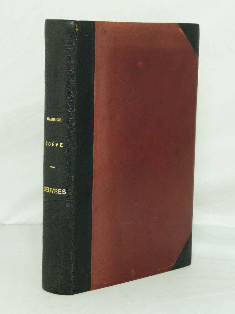 Œuvres poétiques complètes de Maurice Scève.