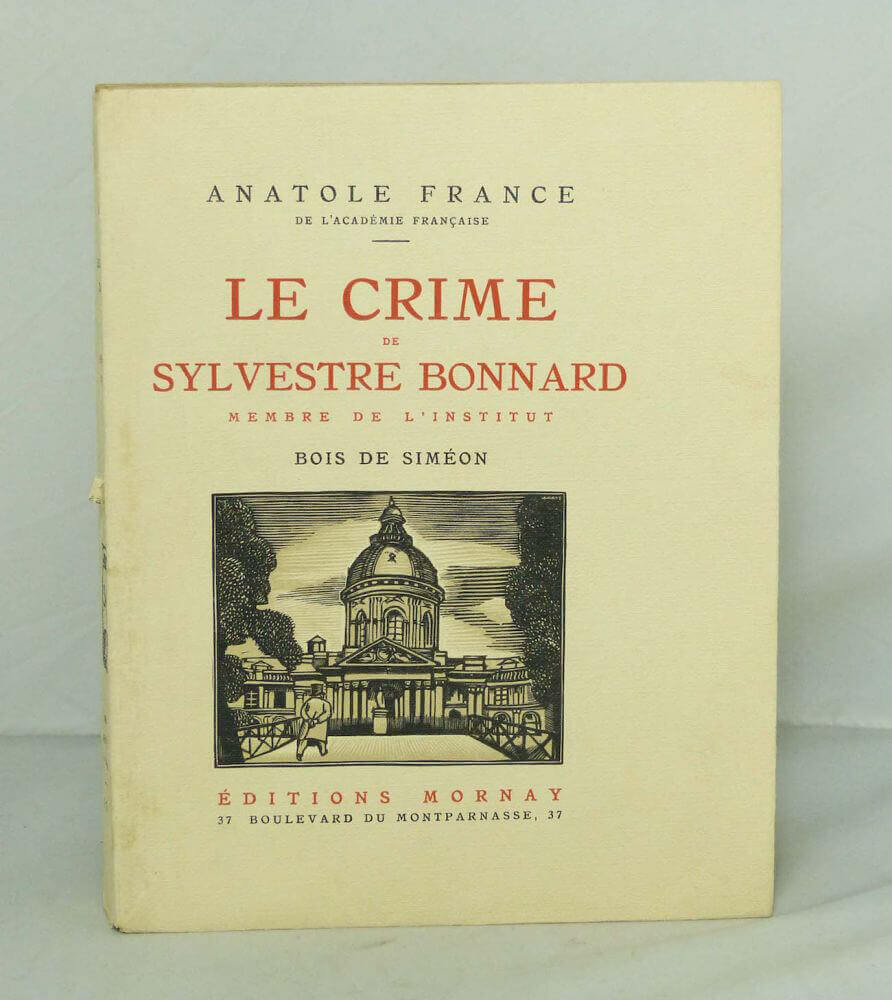 Le crime de Sylvestre Bonnard