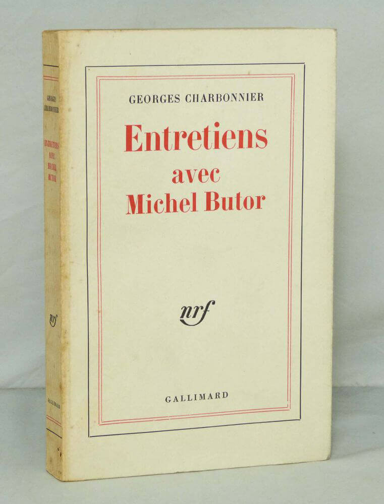 Entretiens avec Michel Butor