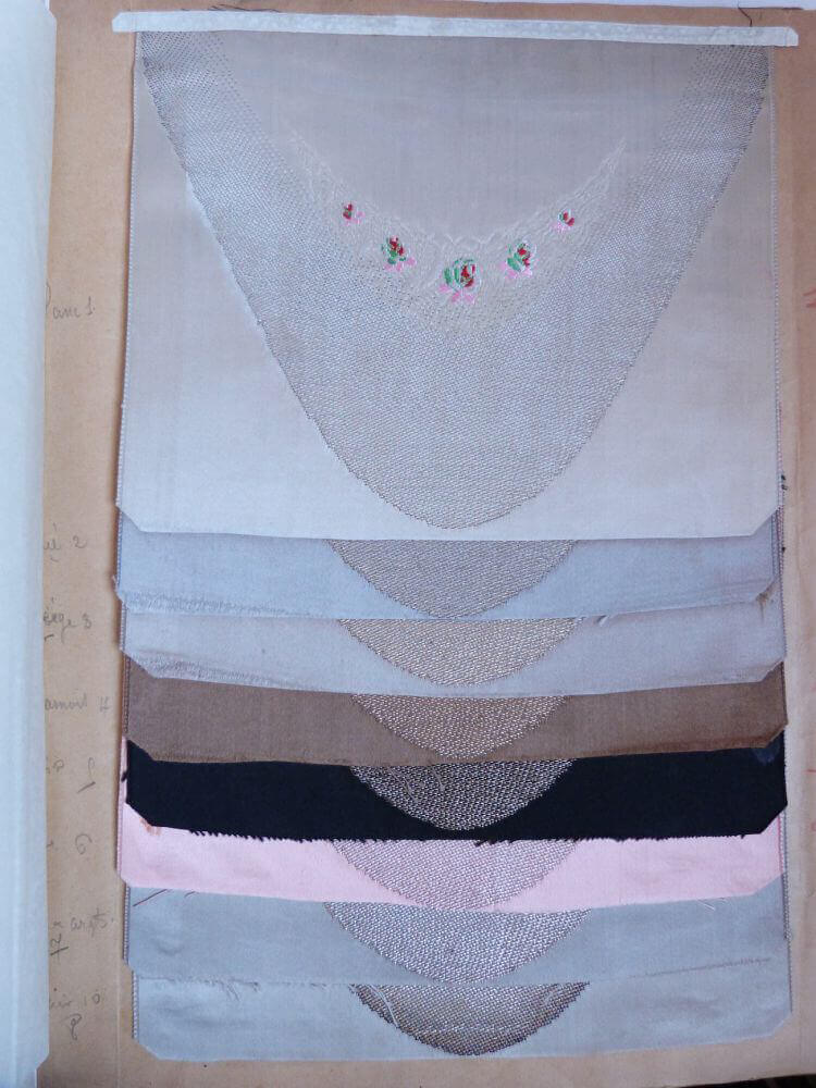 TEXTILE DE MODE: Catalogue de la Maison Chazotte et Vincent