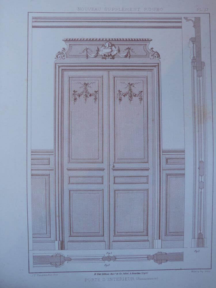 Nouveau supplément Roubo. Atlas.