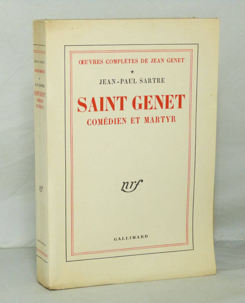 Saint Genet, actor and martyr.