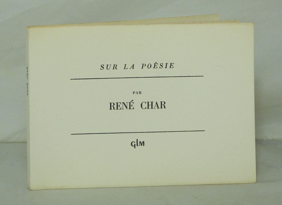 Sur la poésie