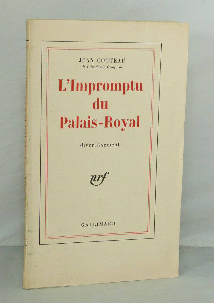 L'Impromptu du Palais-Royal, divertissement.
