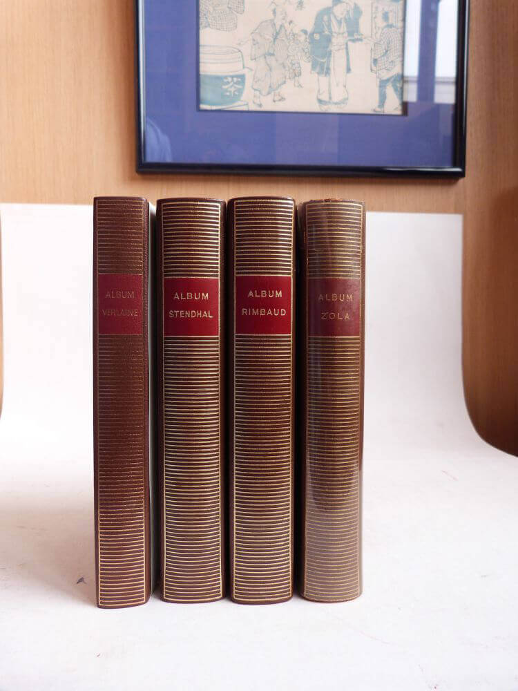 Album Zola - Stendhal - Rimbaud - Verlaine