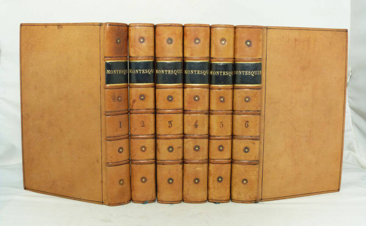 Oeuvres complettes de Montesquieu.