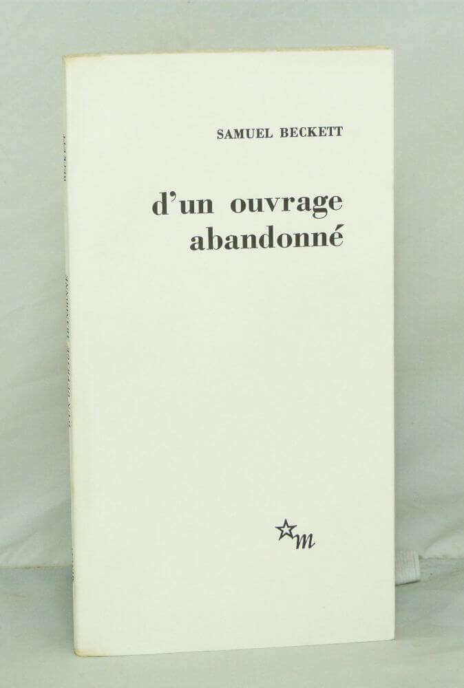 D'un ouvrage abandonné