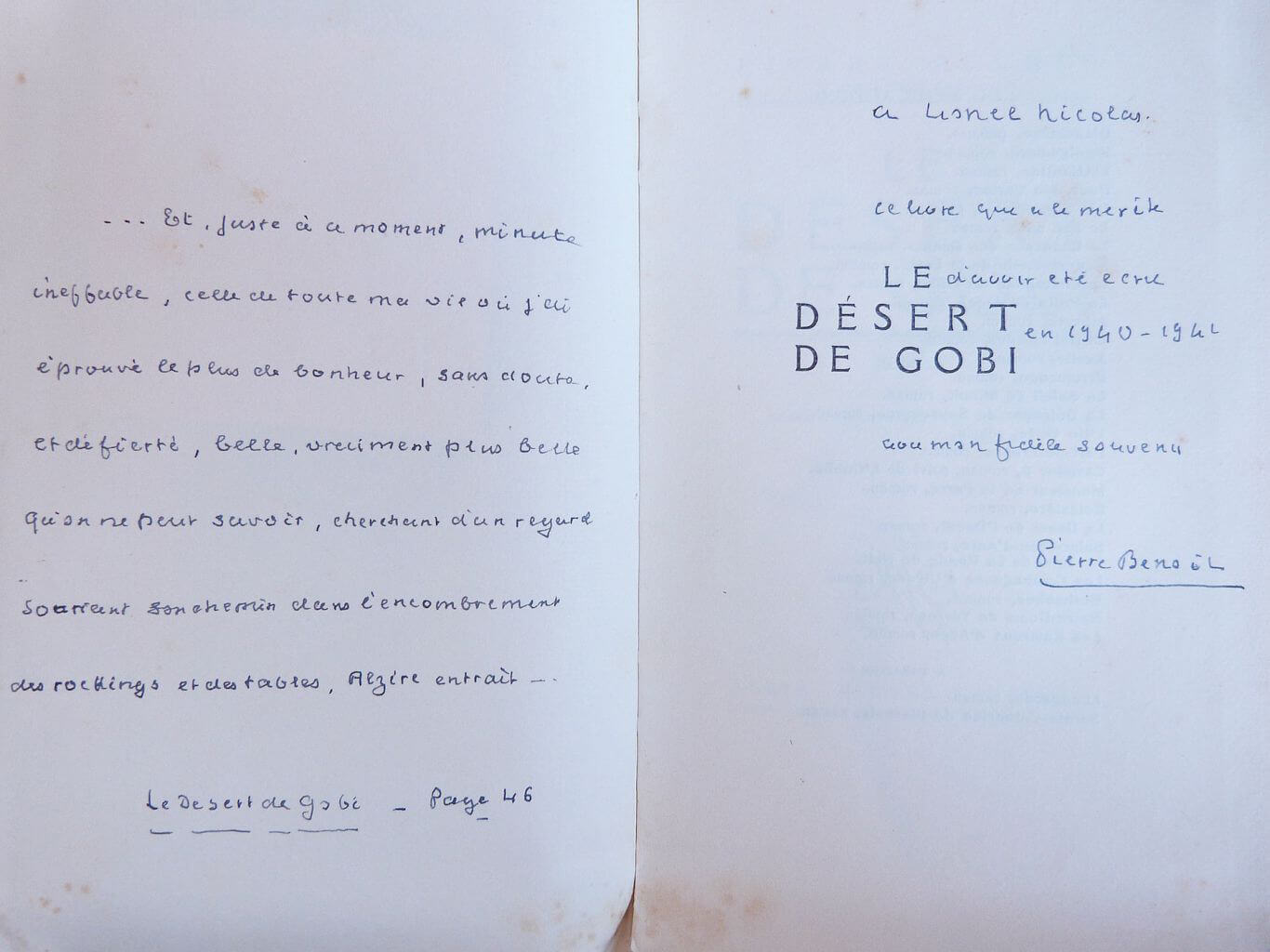 Le désert de Gobi