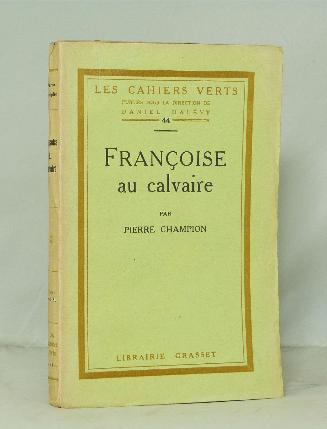 Françoise at Calvary