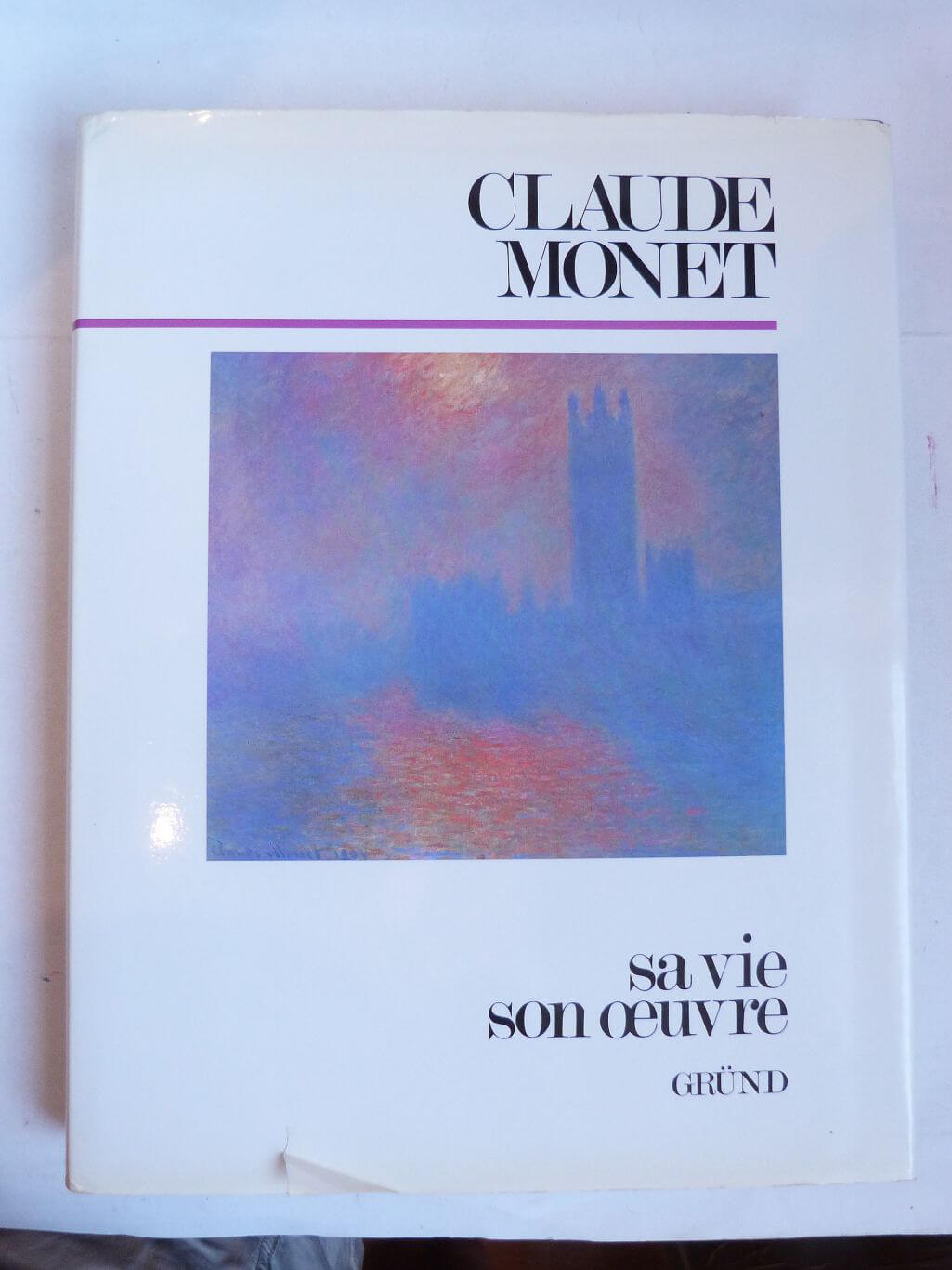 Claude Monet, his life his work.