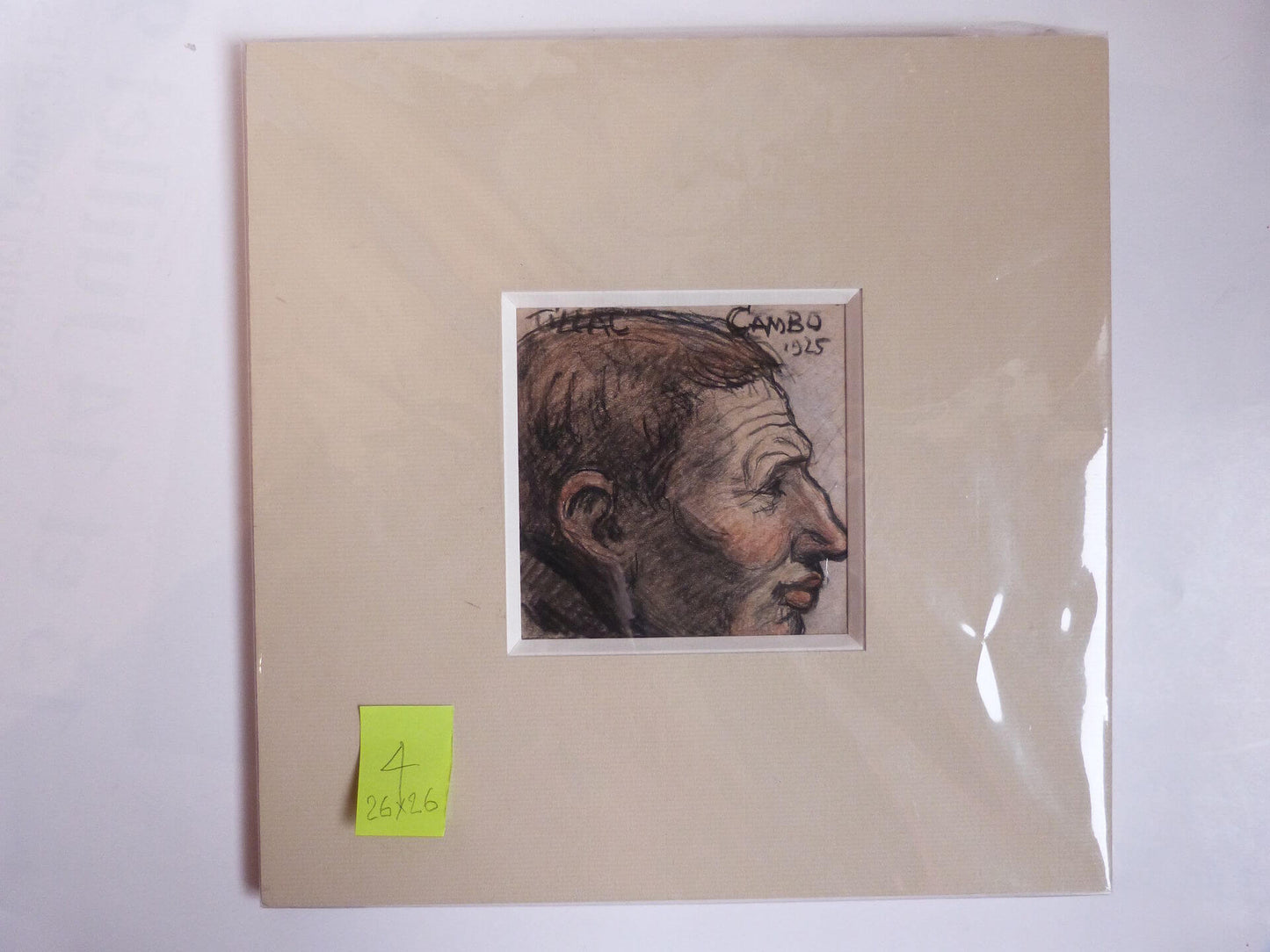 Dessin original Homme Cambo de Pablo TILLAC