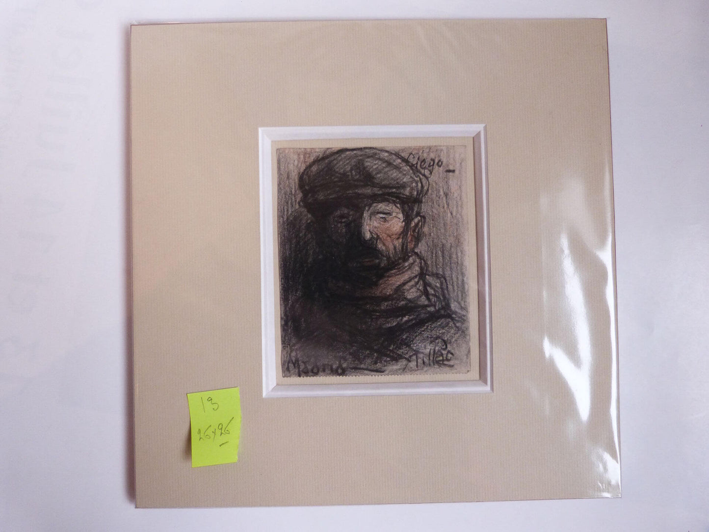 Dessin original Homme Madrid de Pablo TILLAC