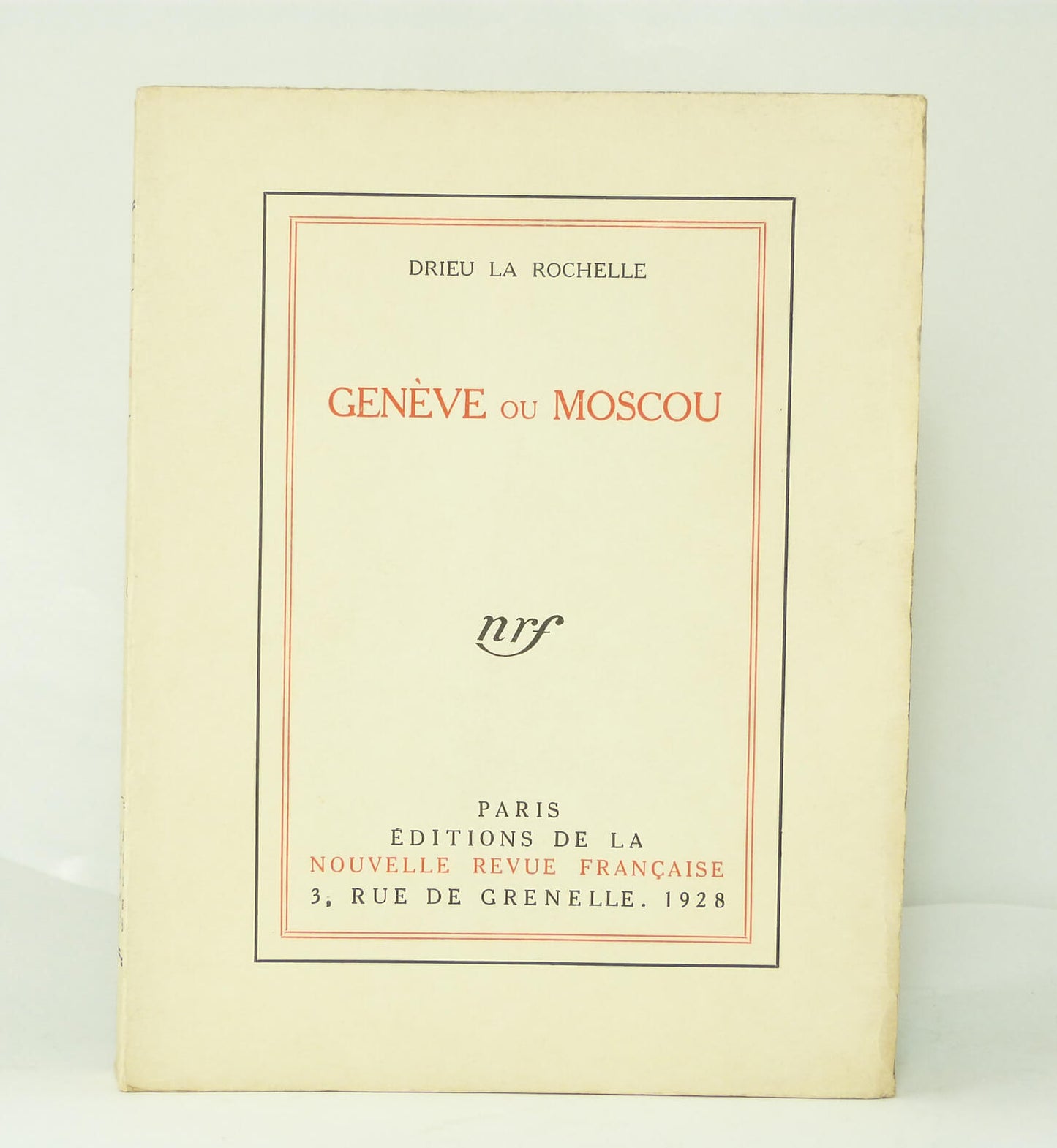 Genève ou Moscou