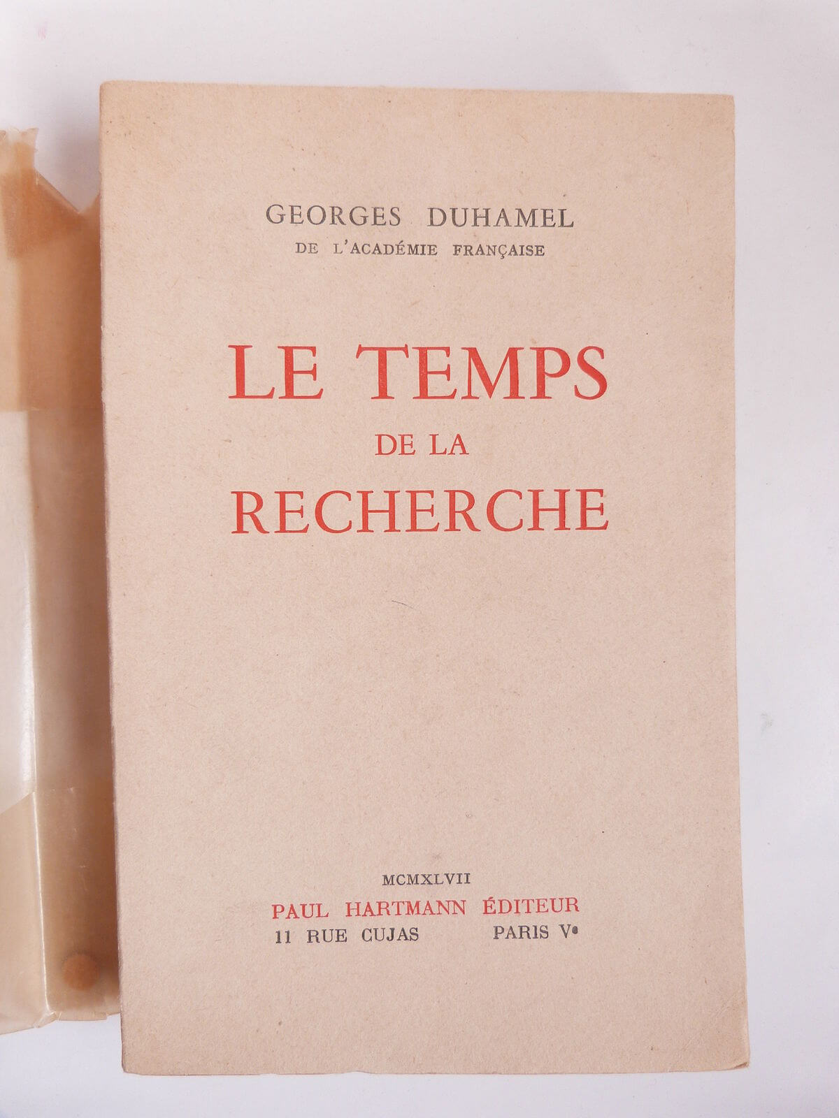 Le temps de la recherche