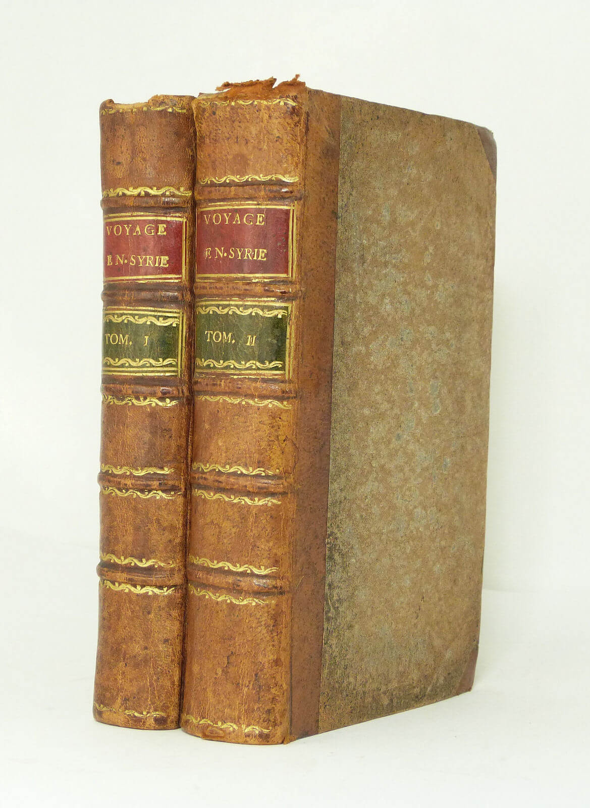 A Journey in Syria and Egypt, during the years 1783, 1784, and 1785. With two geographical maps and two engraved plates, representing the Ruins of the Temple of the Sun at Baalbek, and those of the city of Palmyra, in the Syrian desert