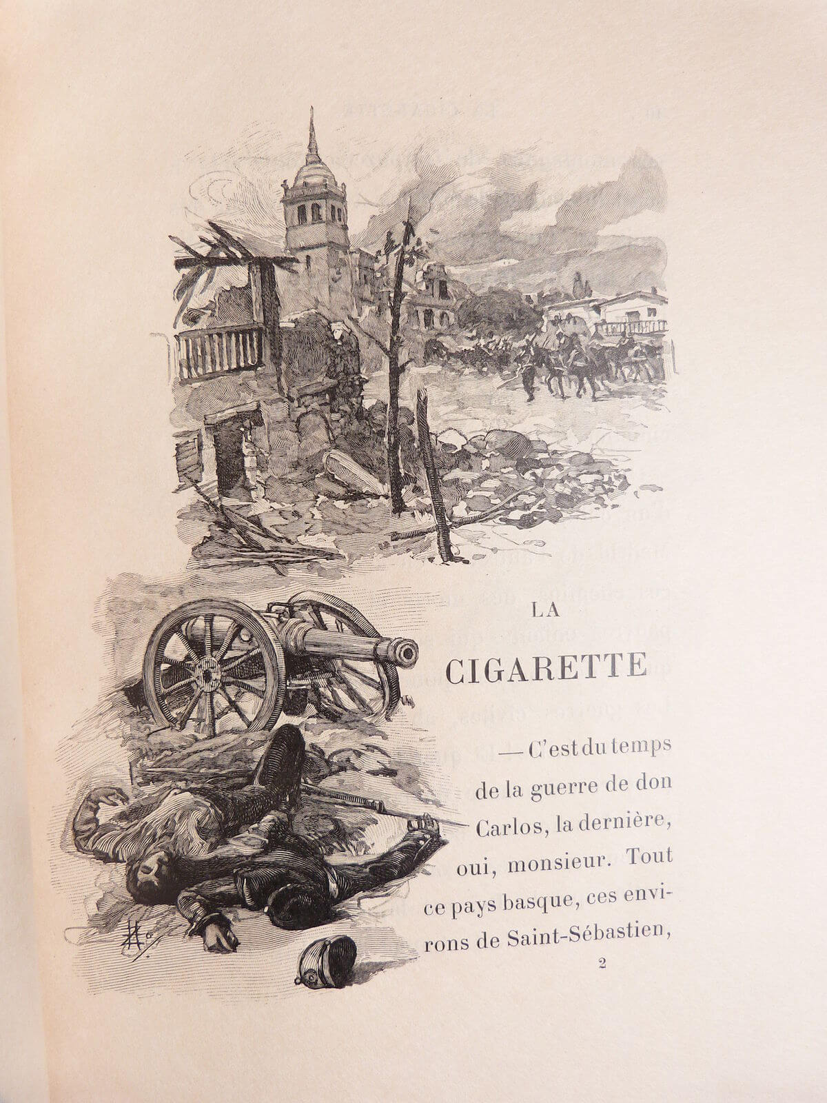 La cigarette