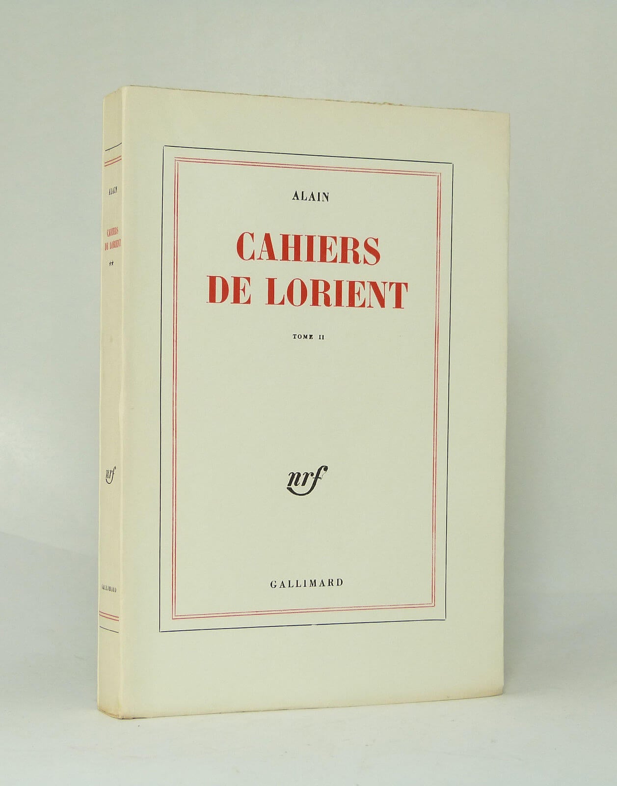 Cahiers de Lorient. Tome 2.