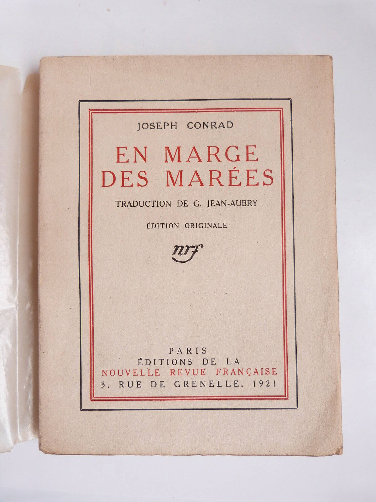 En marge des marées