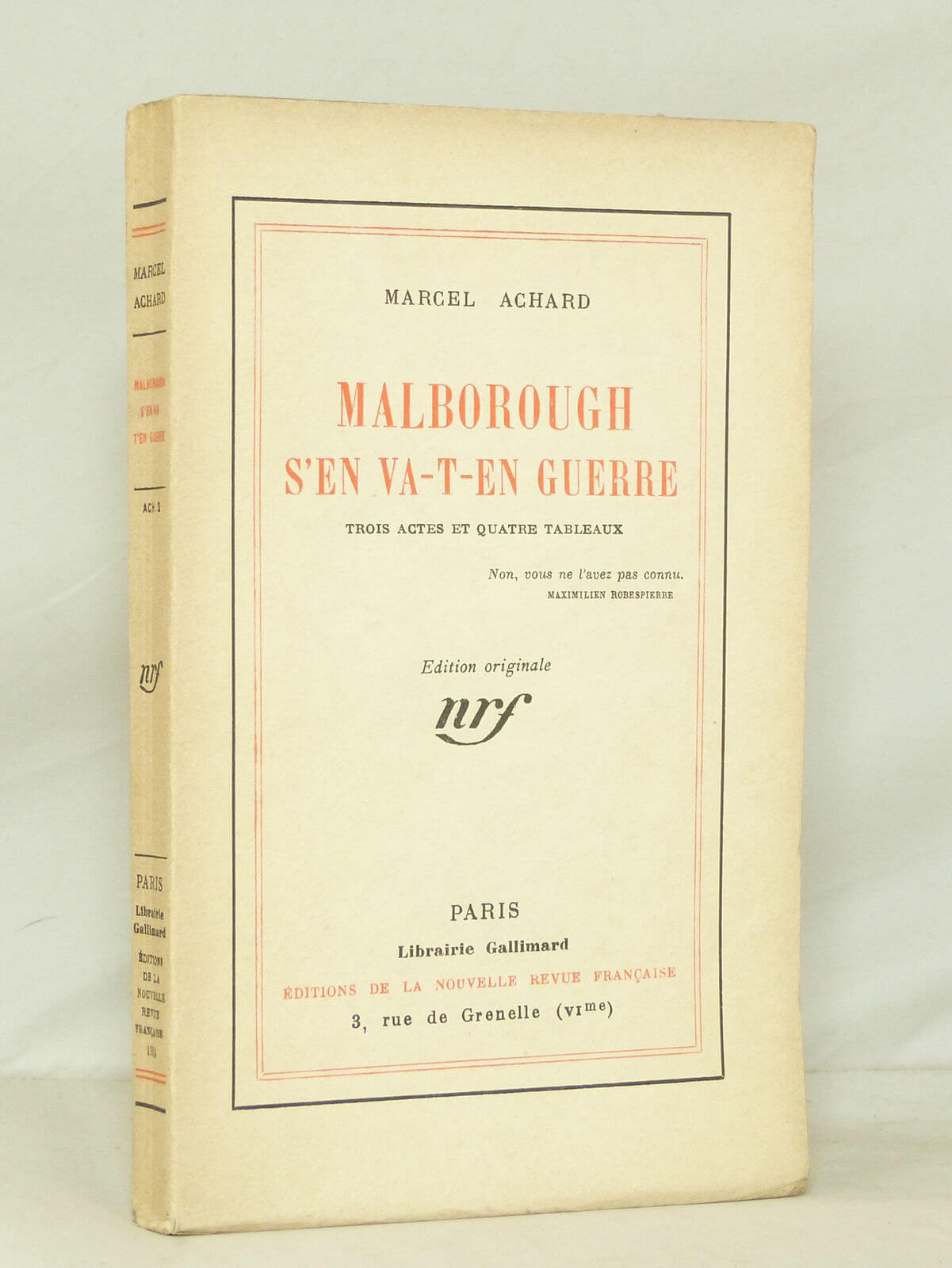 Malborough s'en va-t-en guerre.