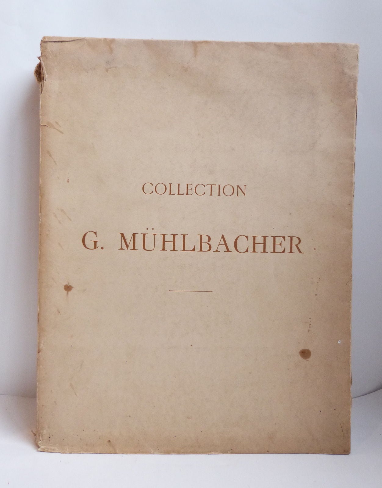 G. MUHLBACHER Collection.