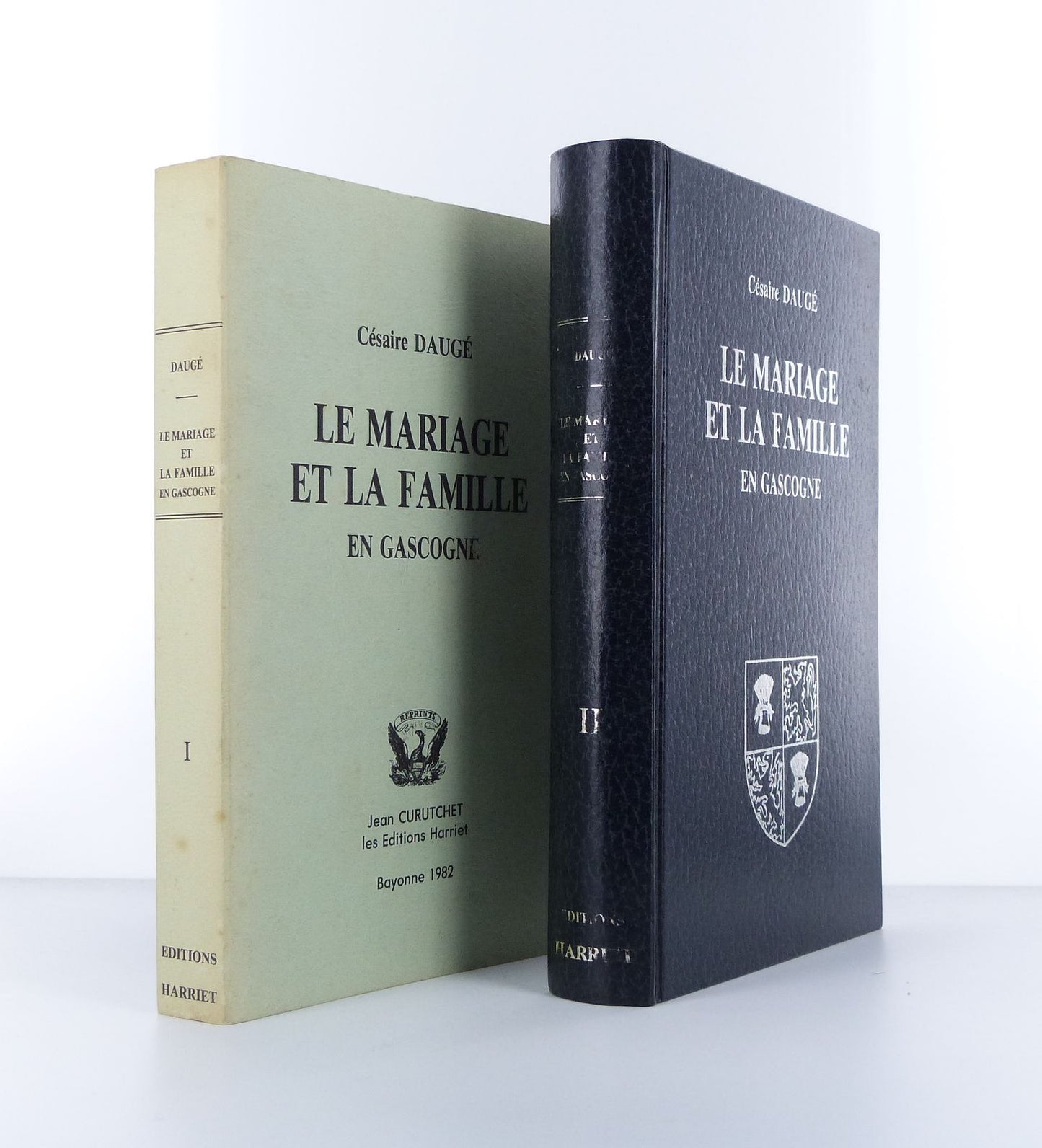 Le mariage et la famille en Gascogne. 2 tomes sur 3.