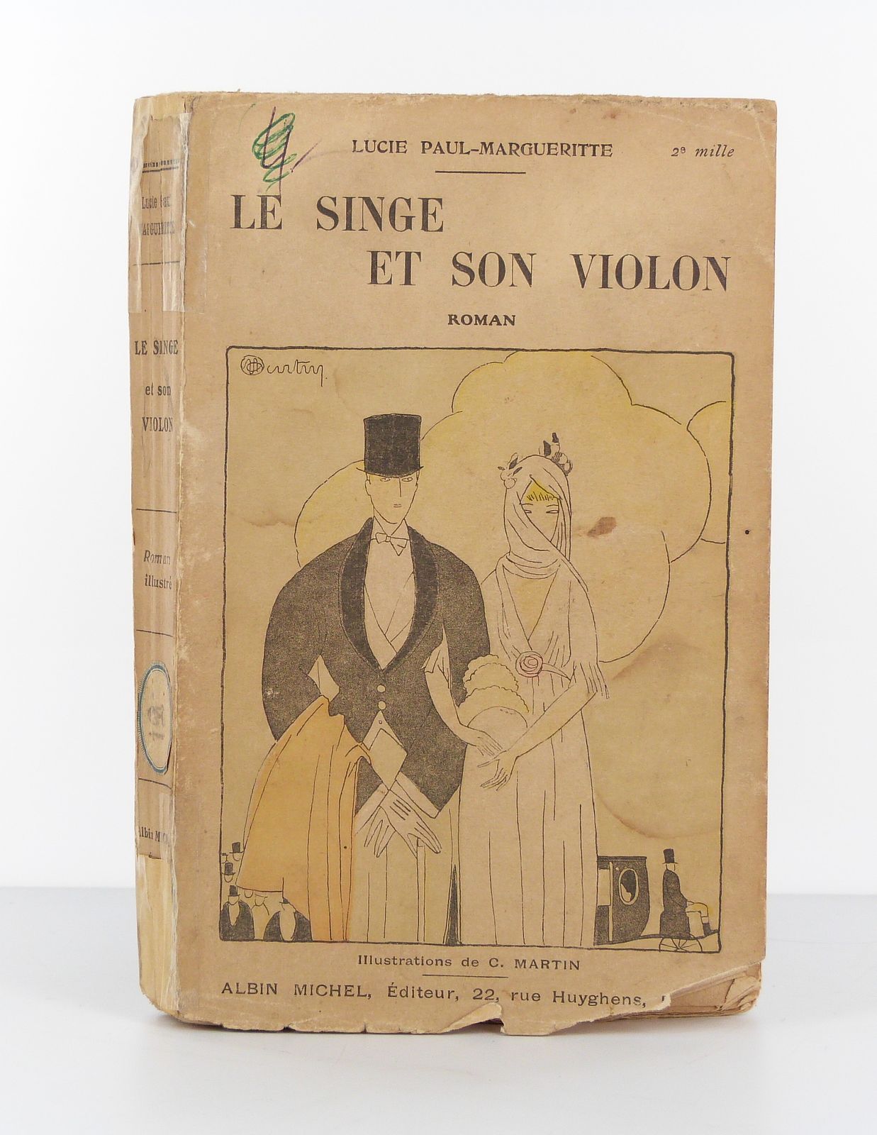 Le singe et son violon