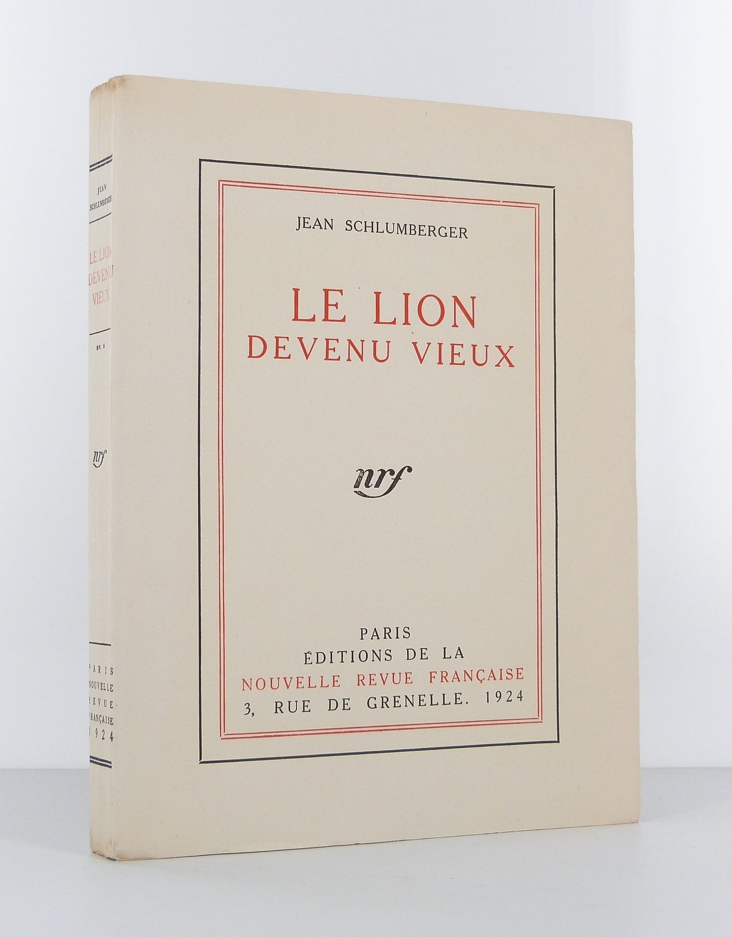 Le lion devenu vieux