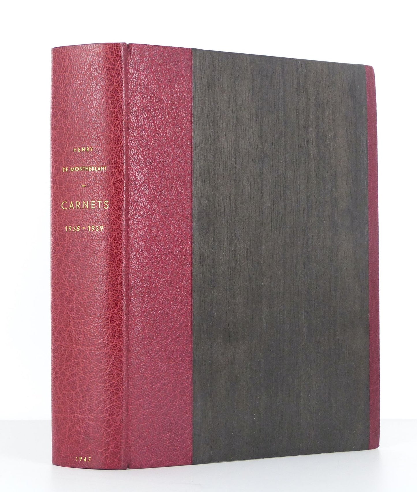 Carnets XXIX à XXXV. 1935-1939