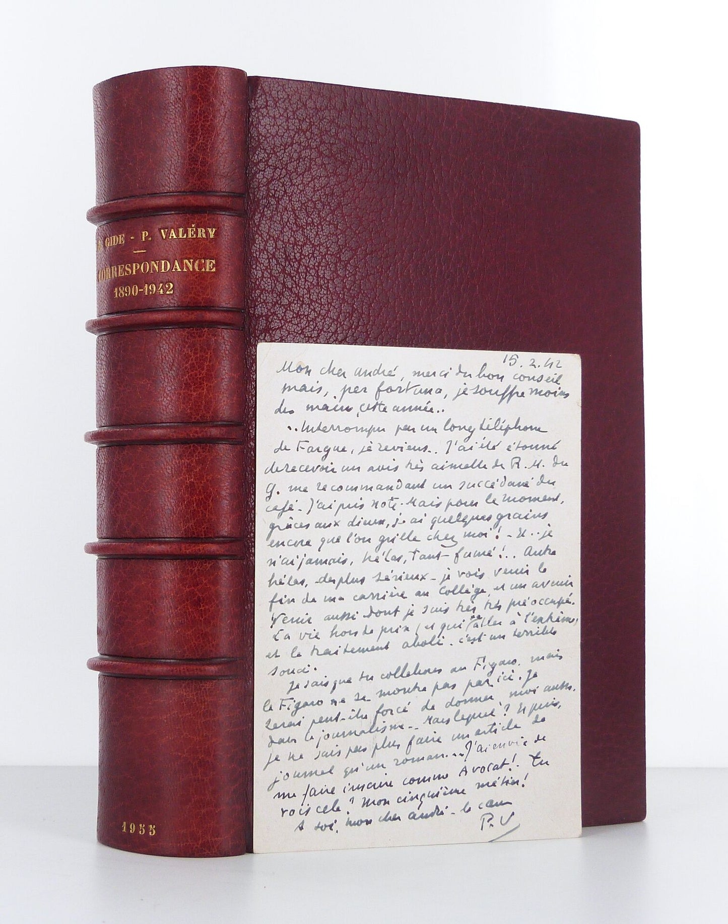Correspondance. 1890-1942