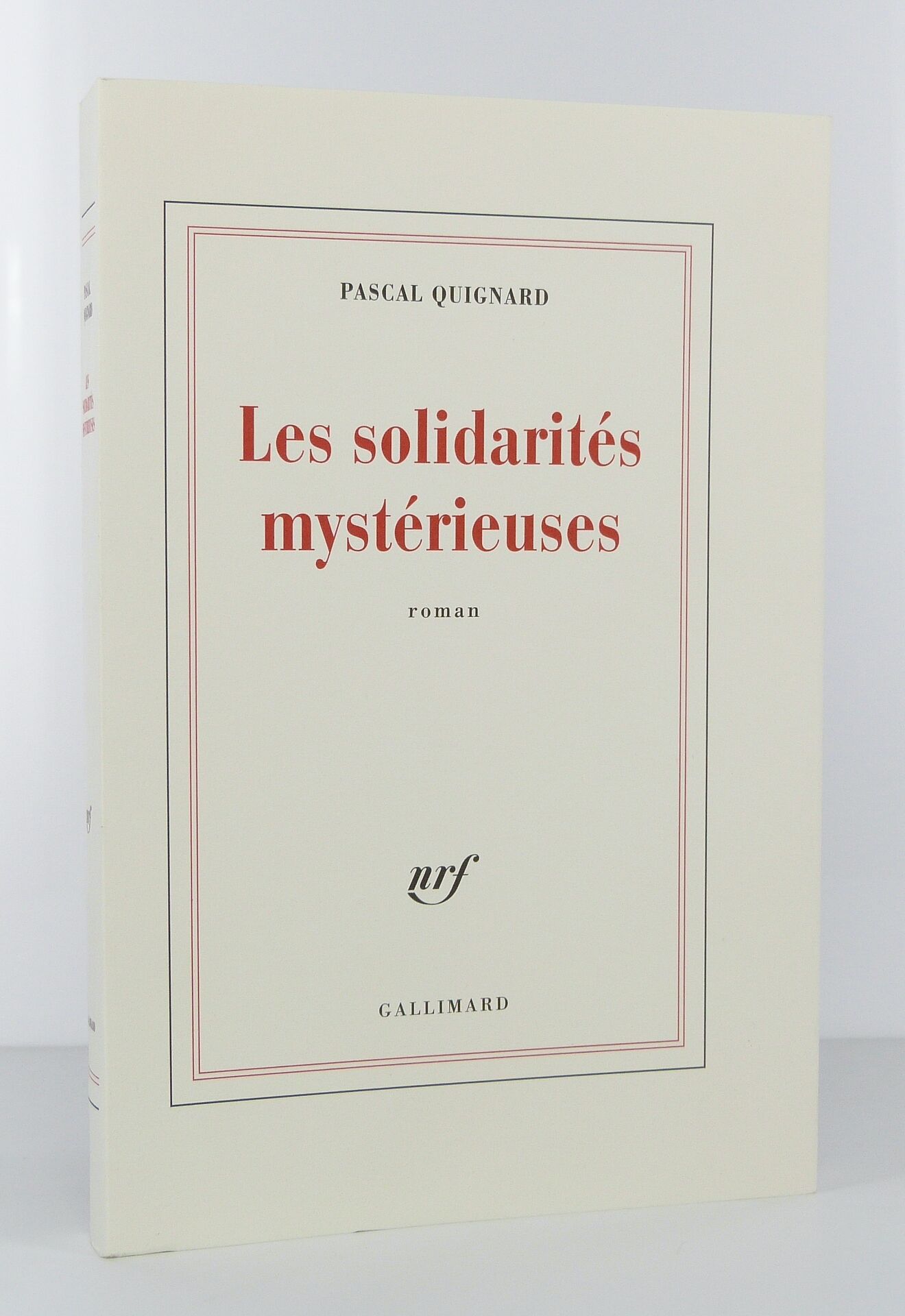Les solidarités mystérieuses