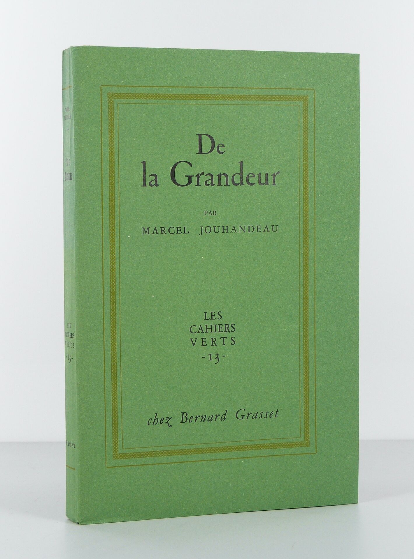 De la Grandeur