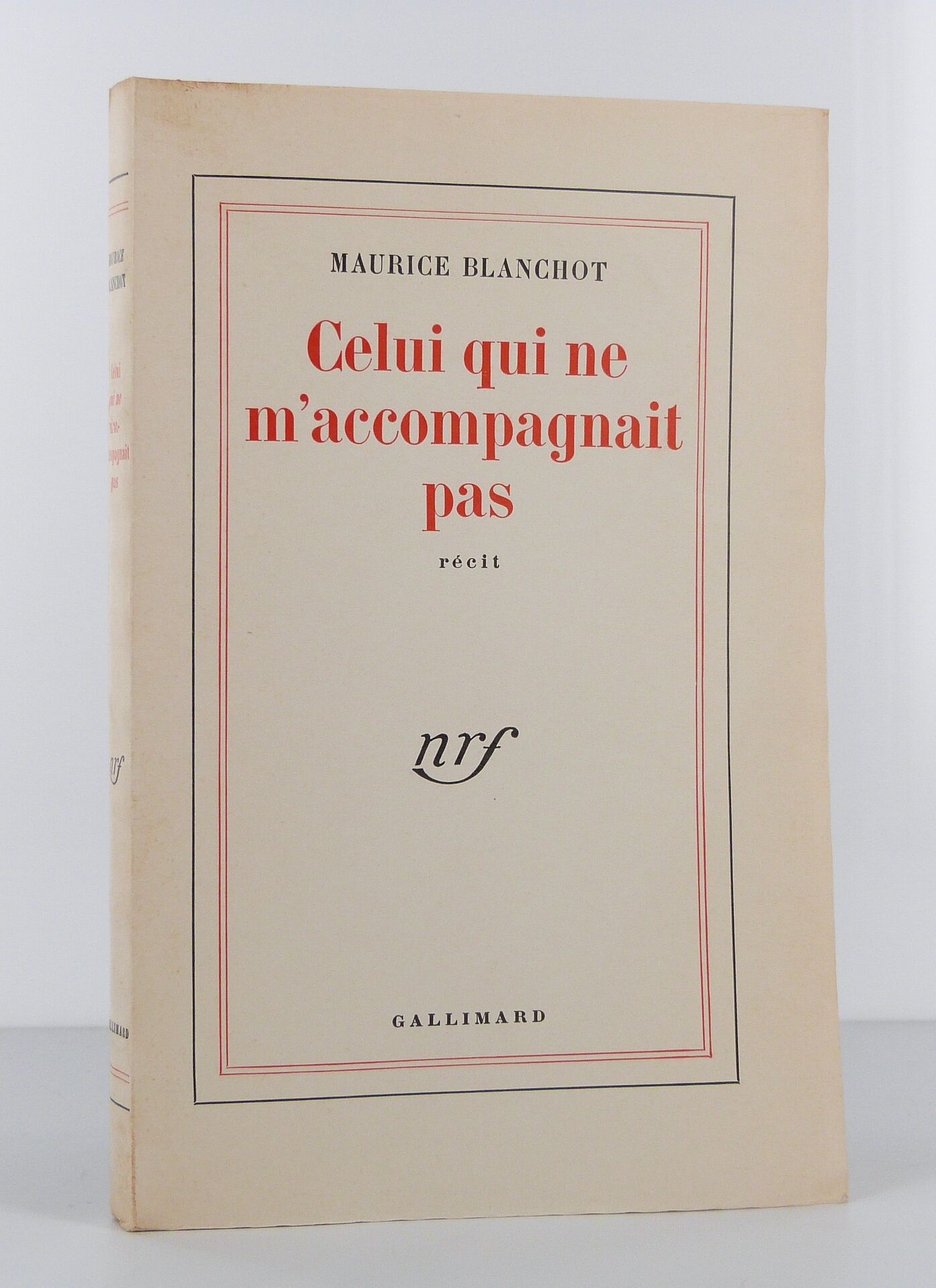 Celui qui ne m'accompagnait pas