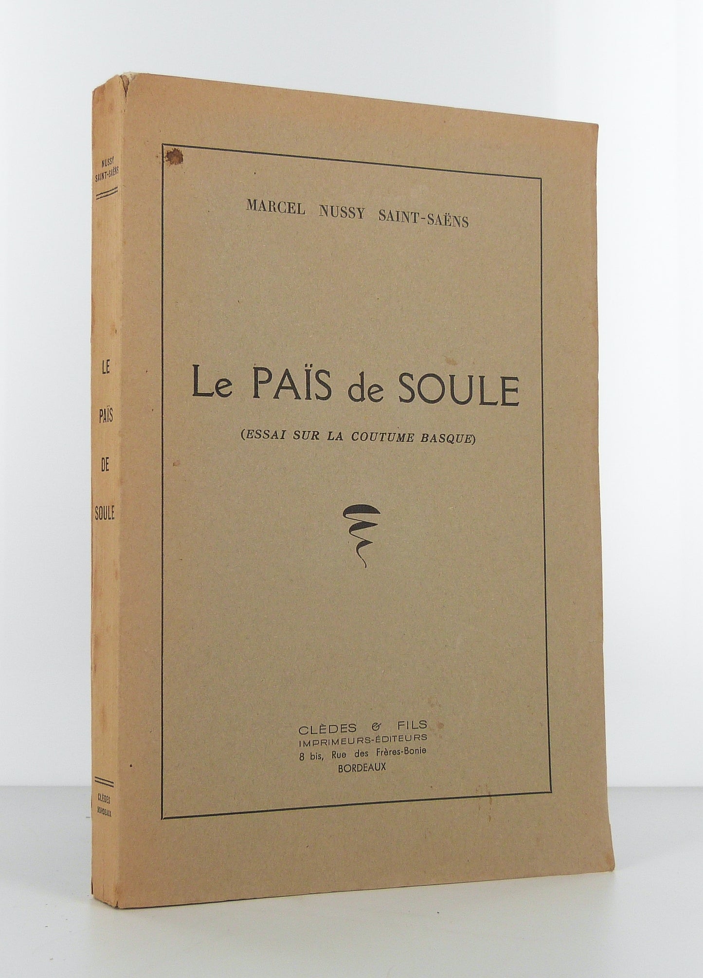 Le Païs de Soule (Essai sur la coutume basque)