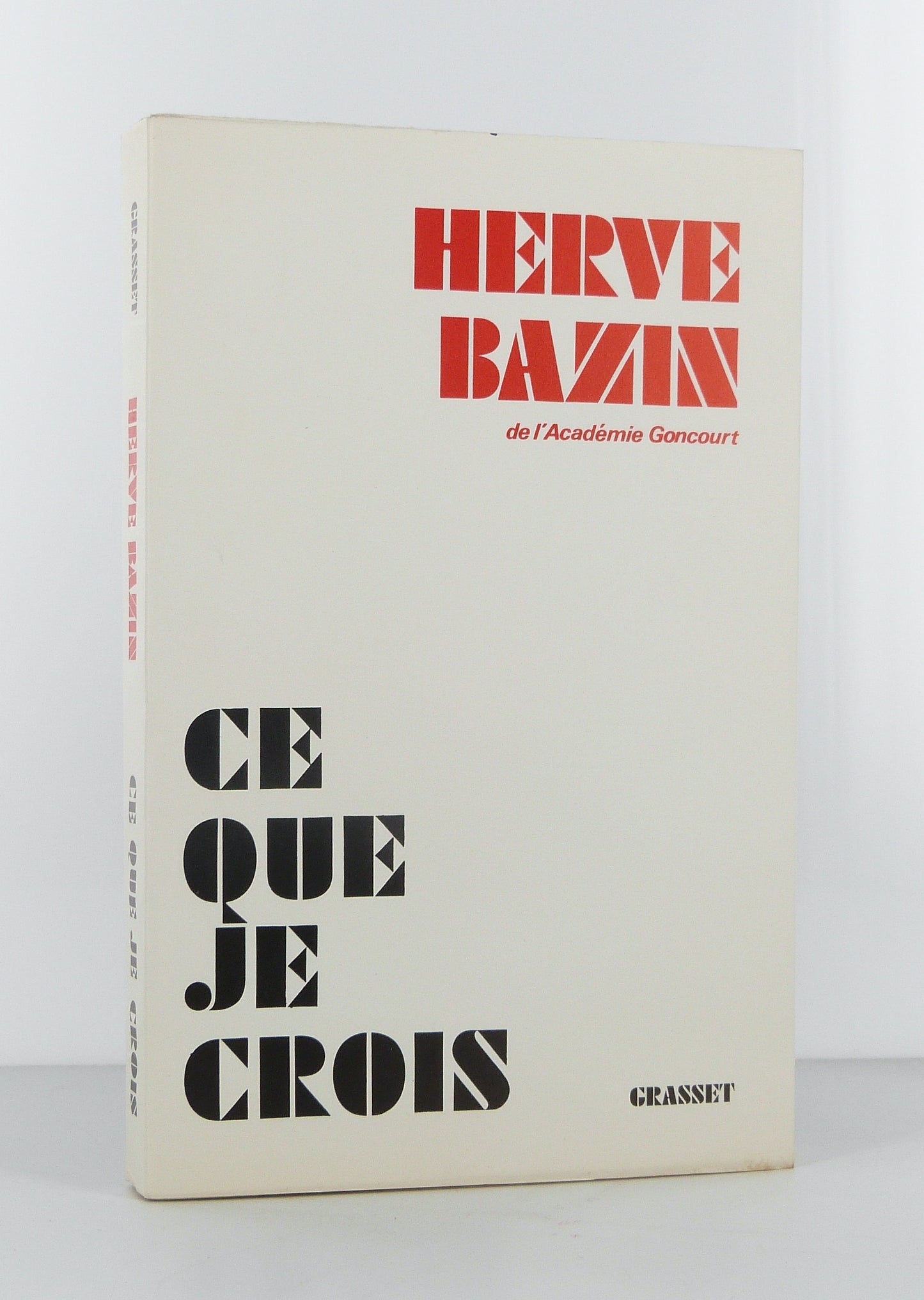Ce que je crois
