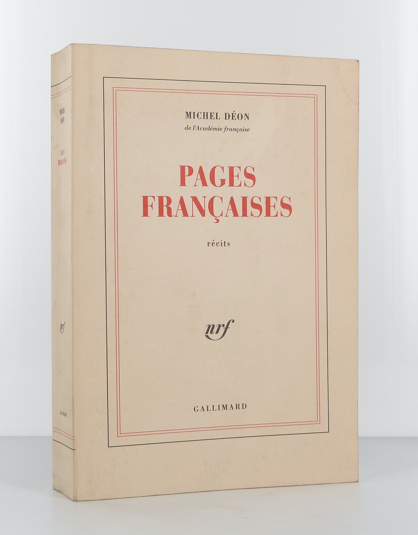 Pages françaises. Mes arches de Noé, Bagages pour Vancouver, Post-scriptum.