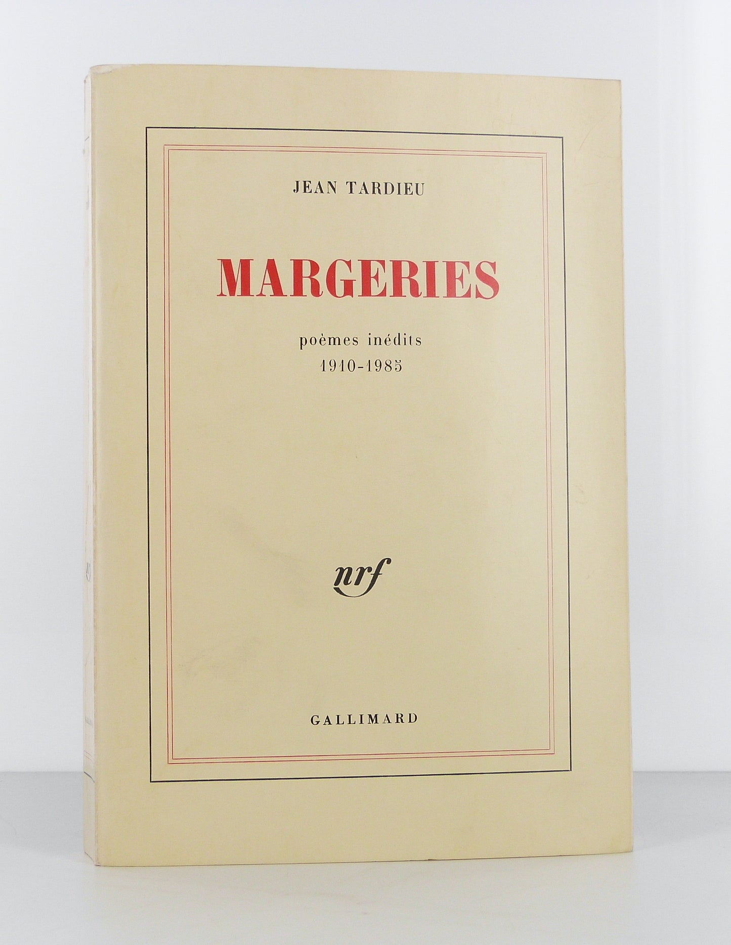 Margeries, poèmes inédits (1910-1985)