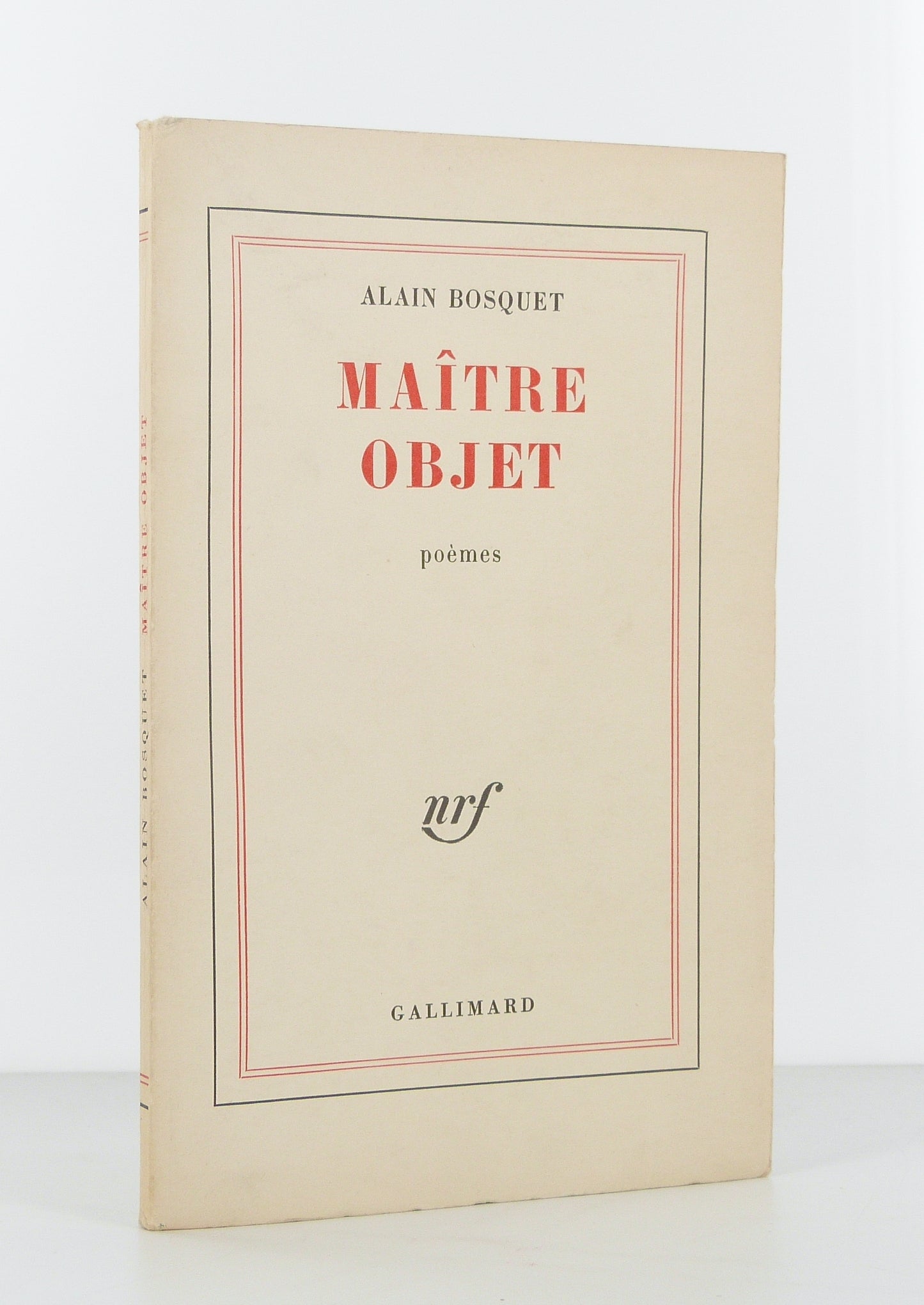 Maître objet