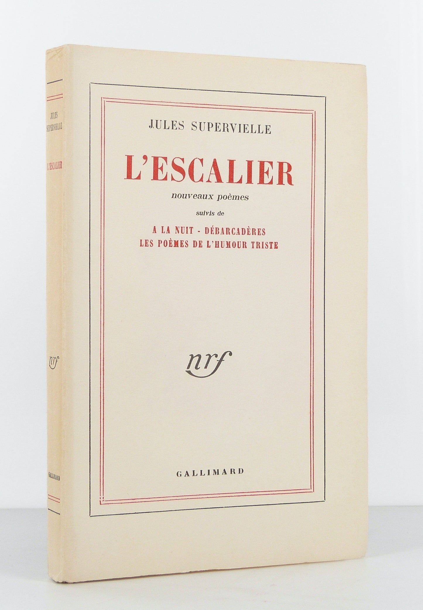 L'escalier, nouveaux poèmes.