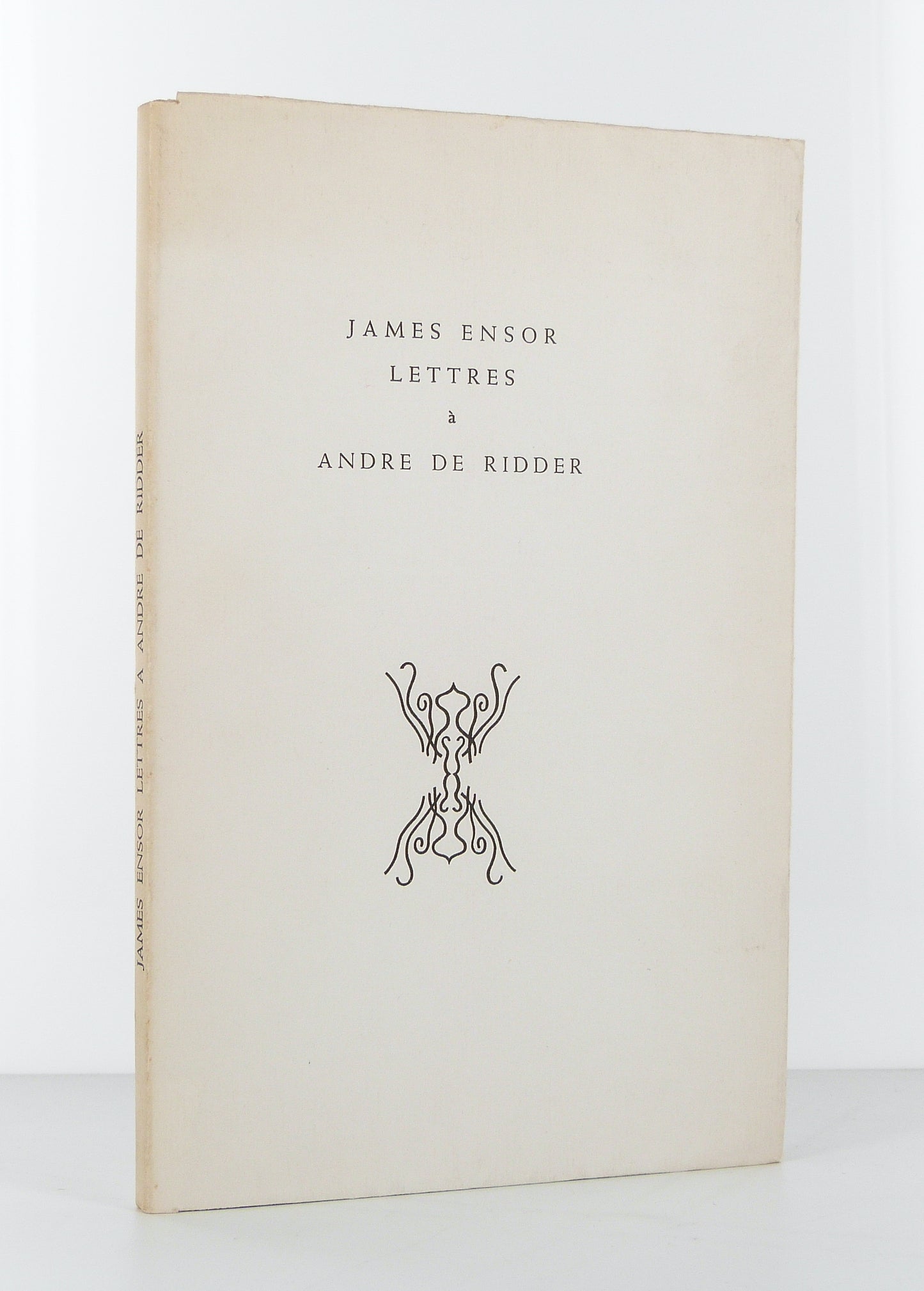 Lettres à André de Ridder