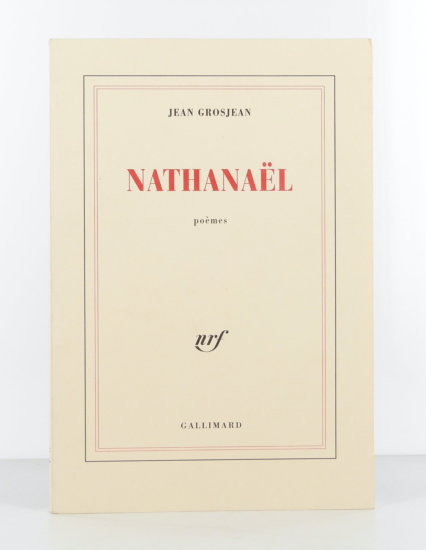 Nathanael. Poèmes.