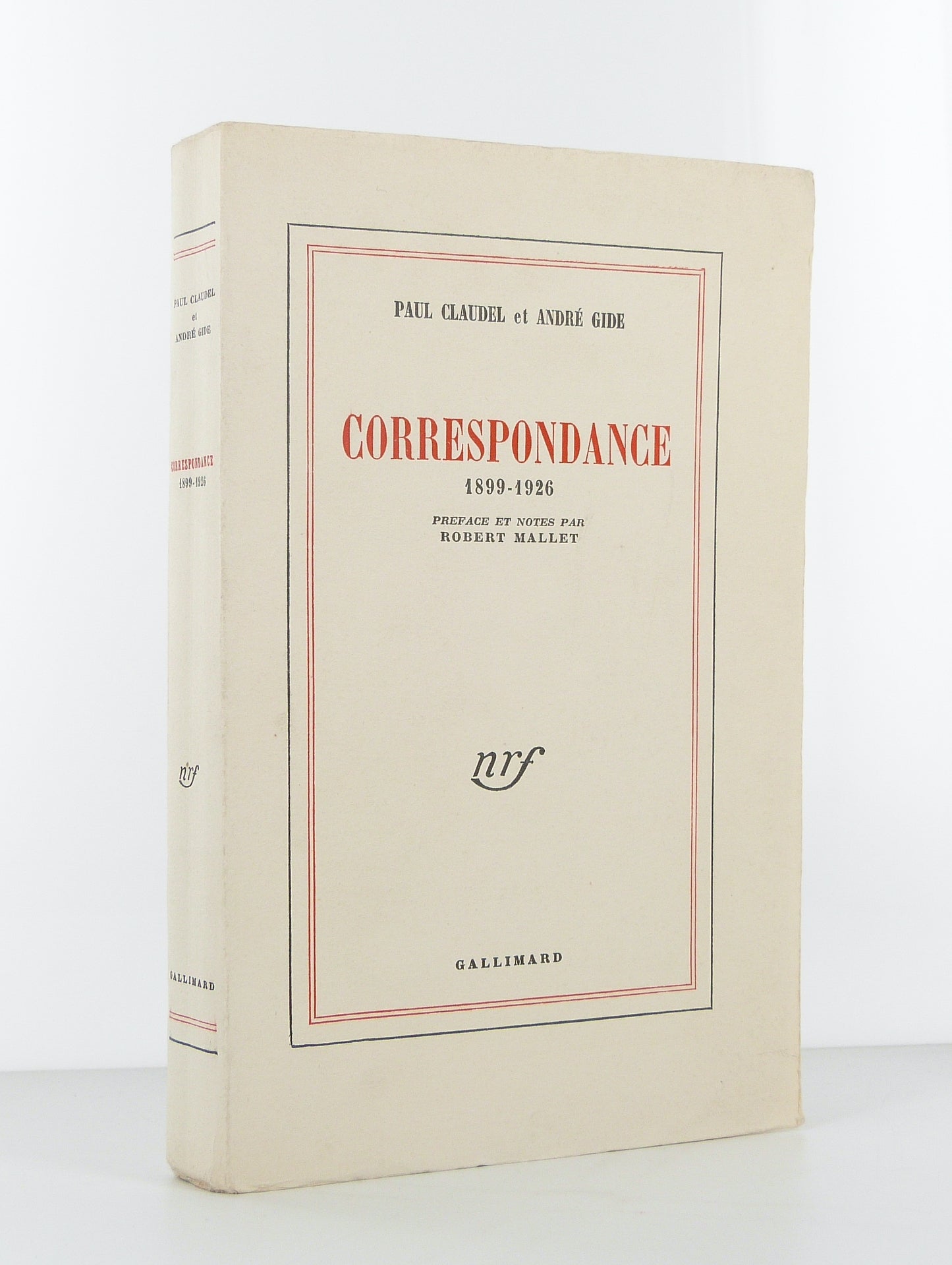 Correspondance 1899-1926