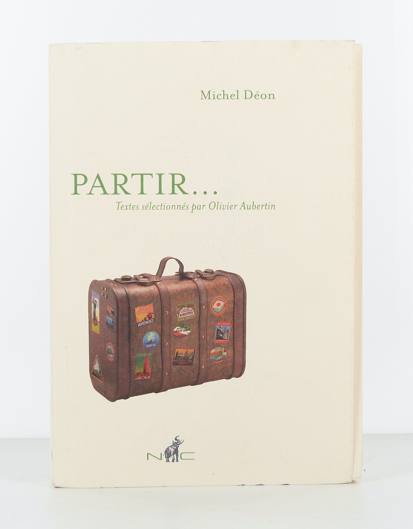 Partir. Textes sélectionnés par Oliver Aubertin.