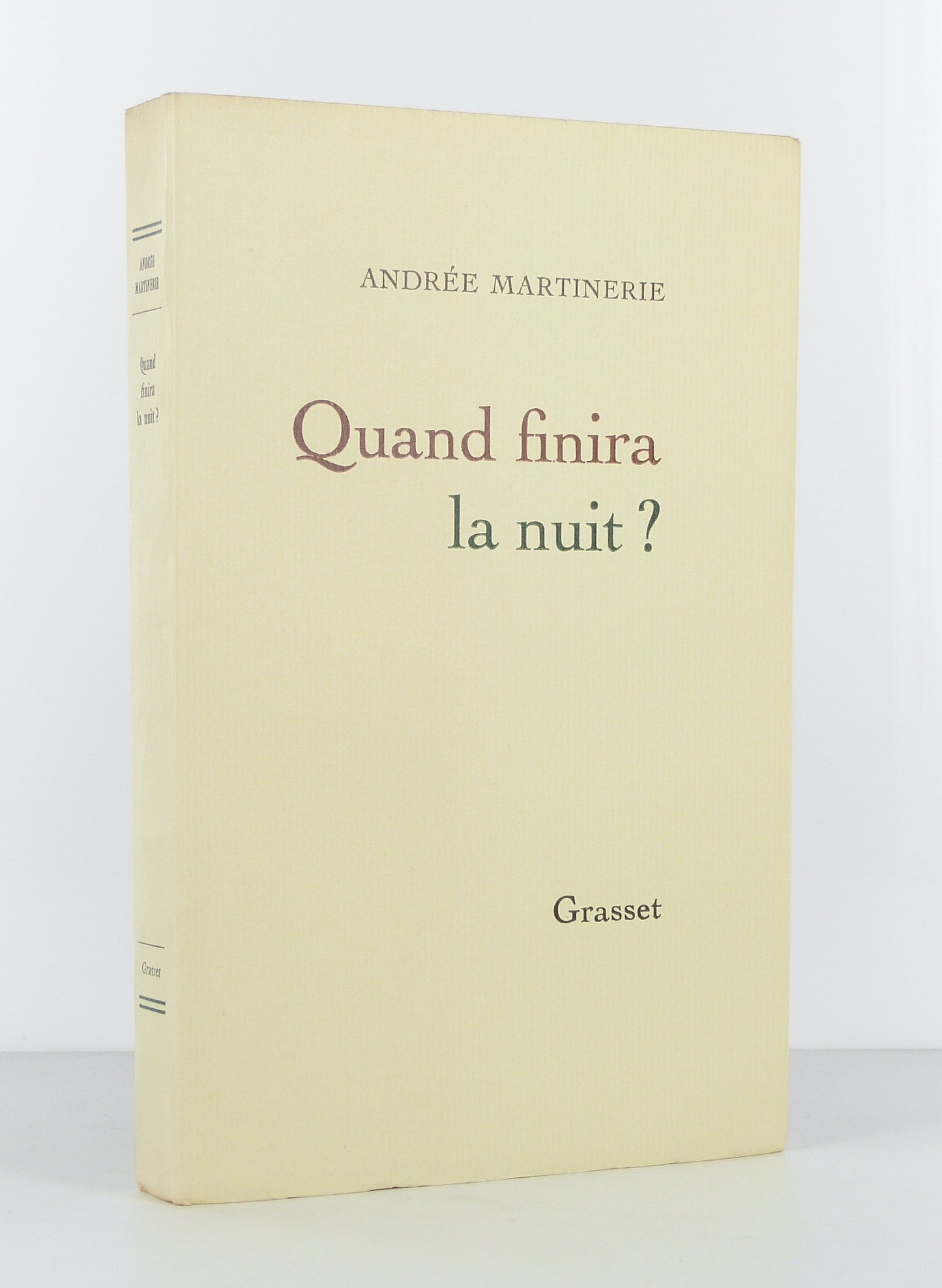Quand finira la nuit ?