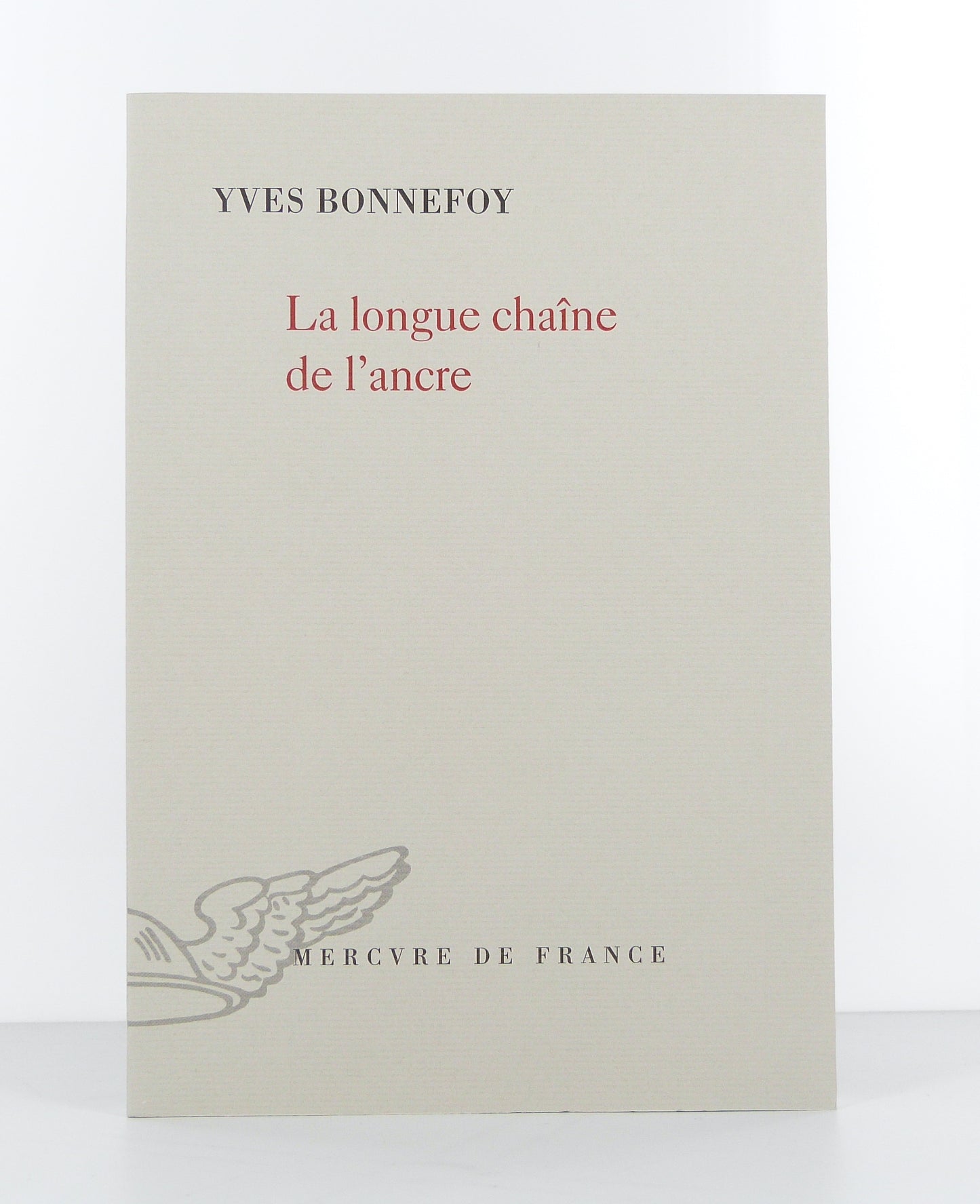 La longue chaîne de l'ancre