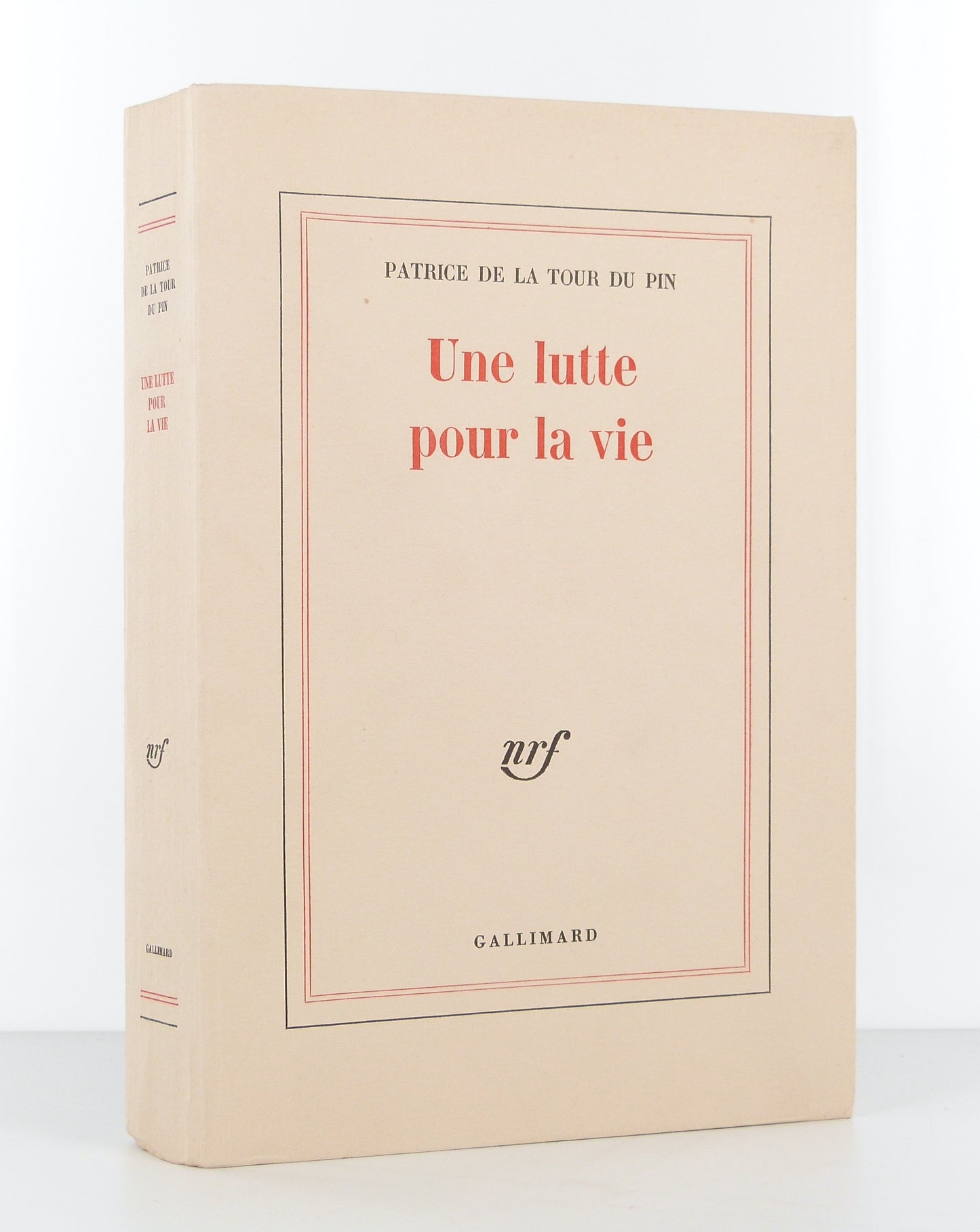 Une lutte pour la vie