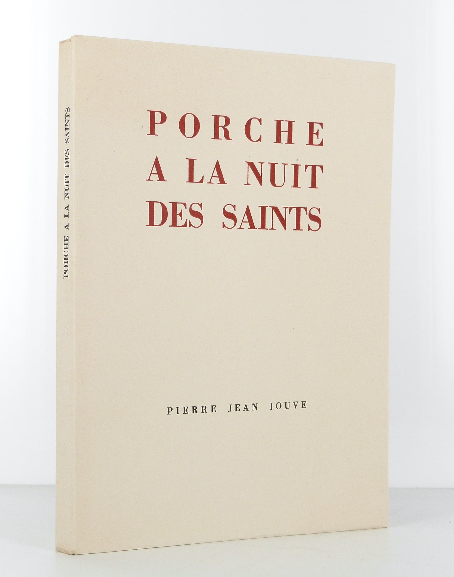 Porche à la nuit des saints