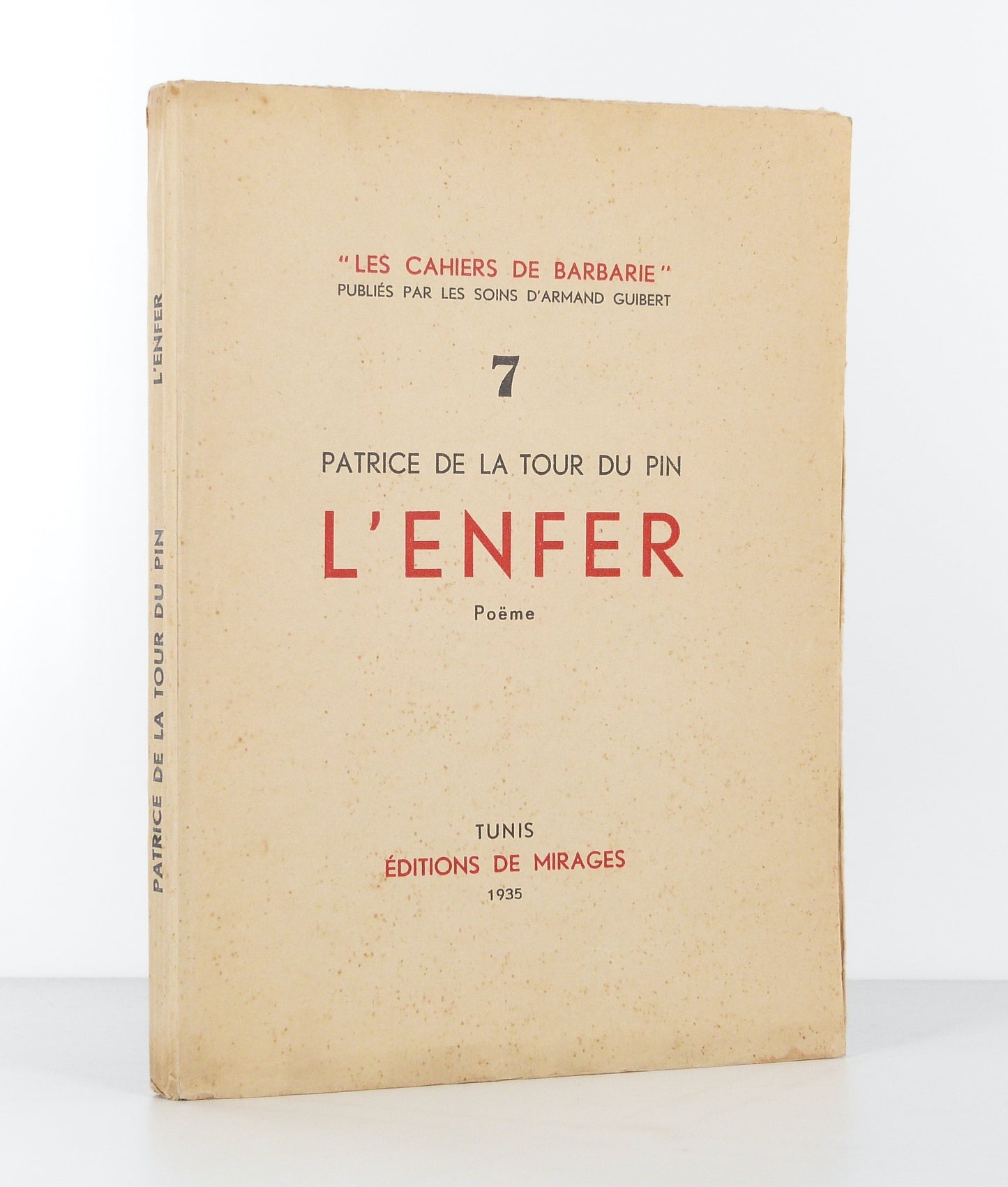 L'Enfer. Poème.