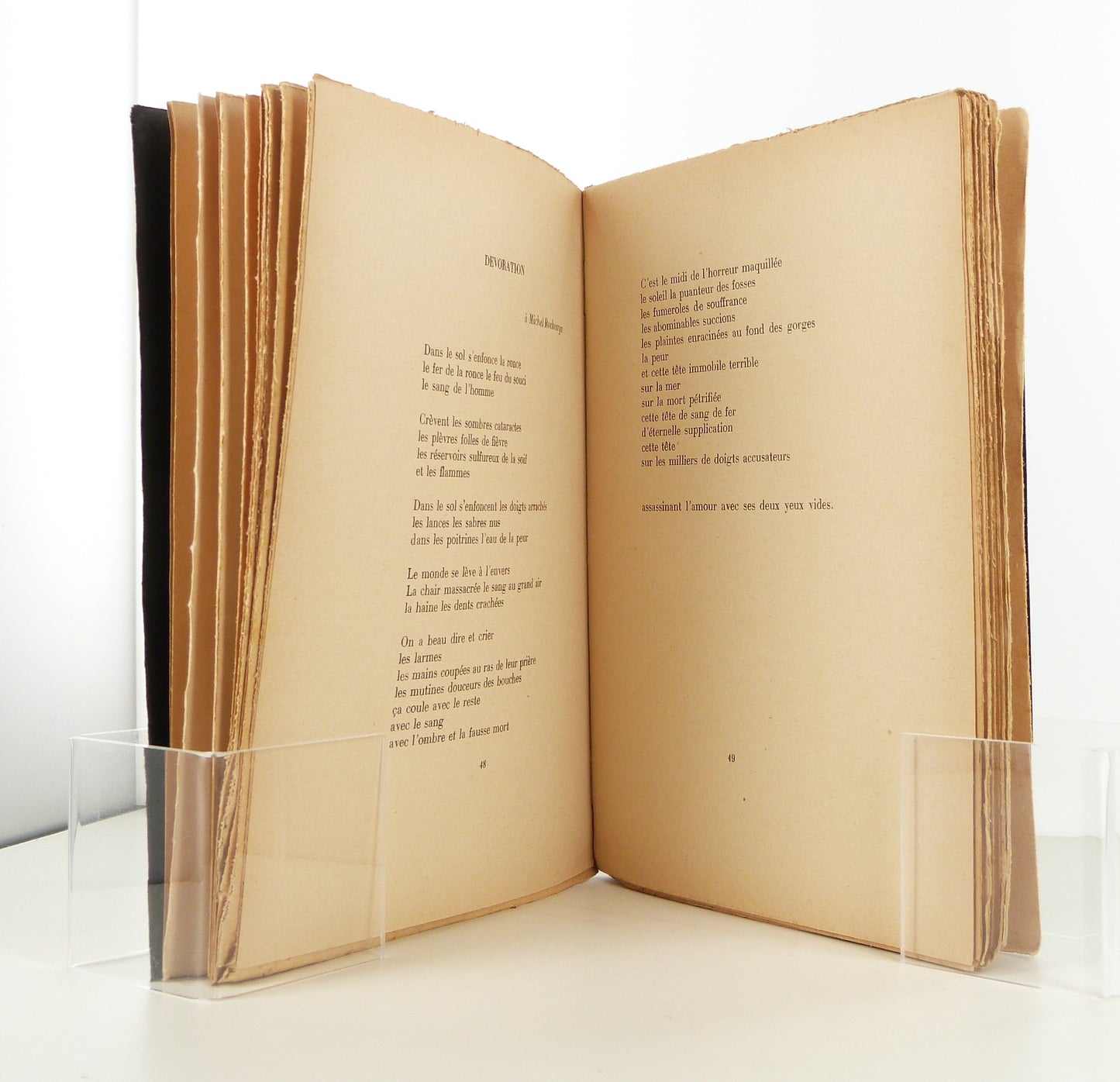 The indicative present or the infirm as it is. Poems.