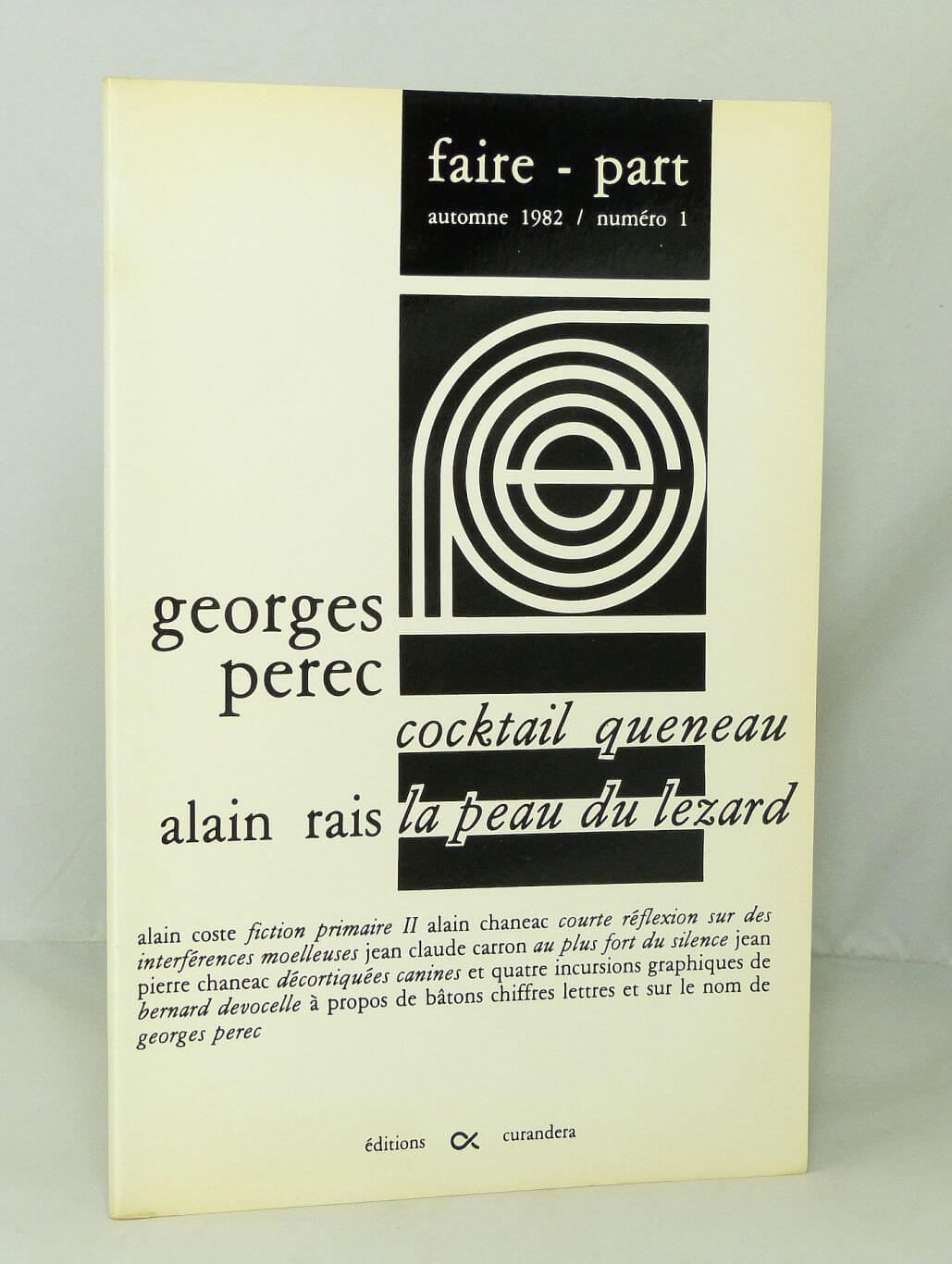 Faire Part, Cocktail Queneau